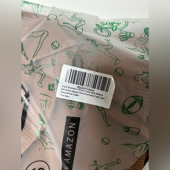 OQQ 2 piece ribbed tank dresses - Picture 4 of 4